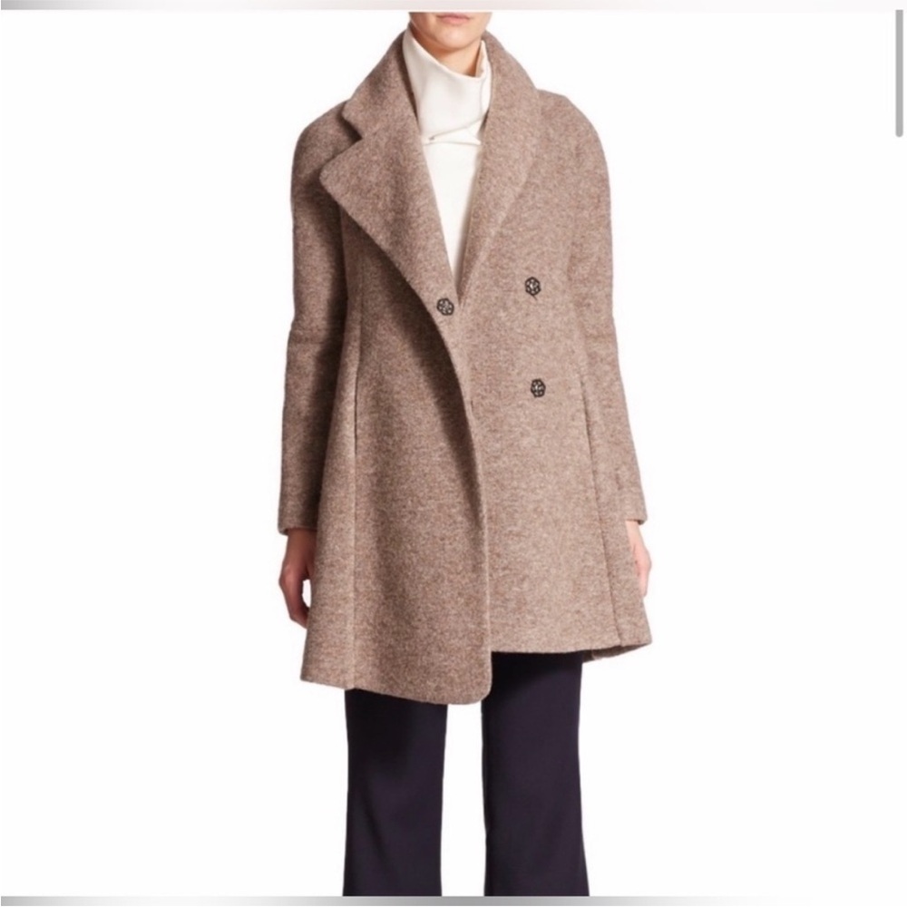 Opening Ceremony Brown Pea Coat